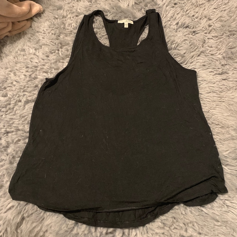 Black layered tank